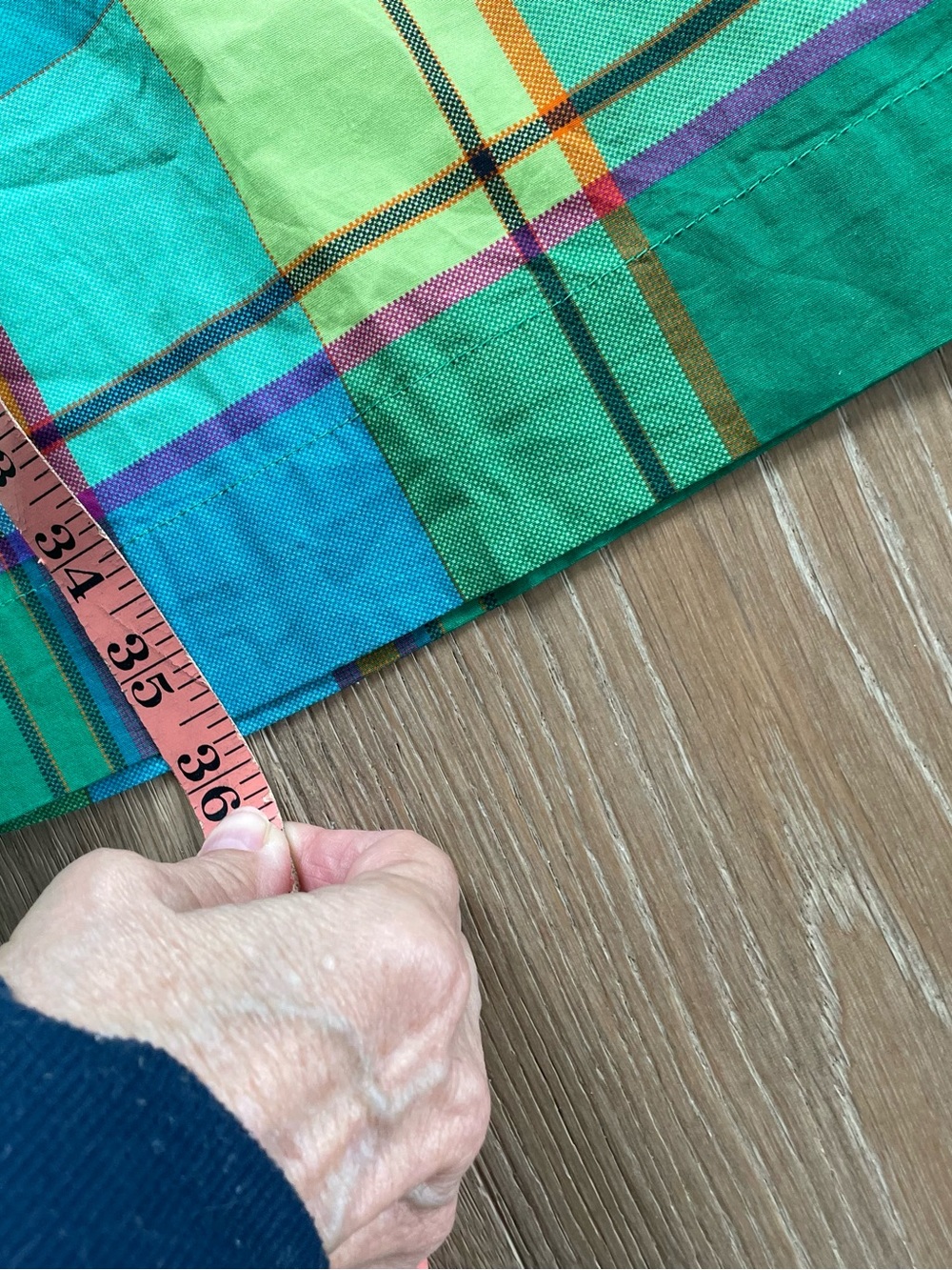 FRANCES VALENTINE DORIS CARTER MADRAS DRESS - Picture 13 of 13